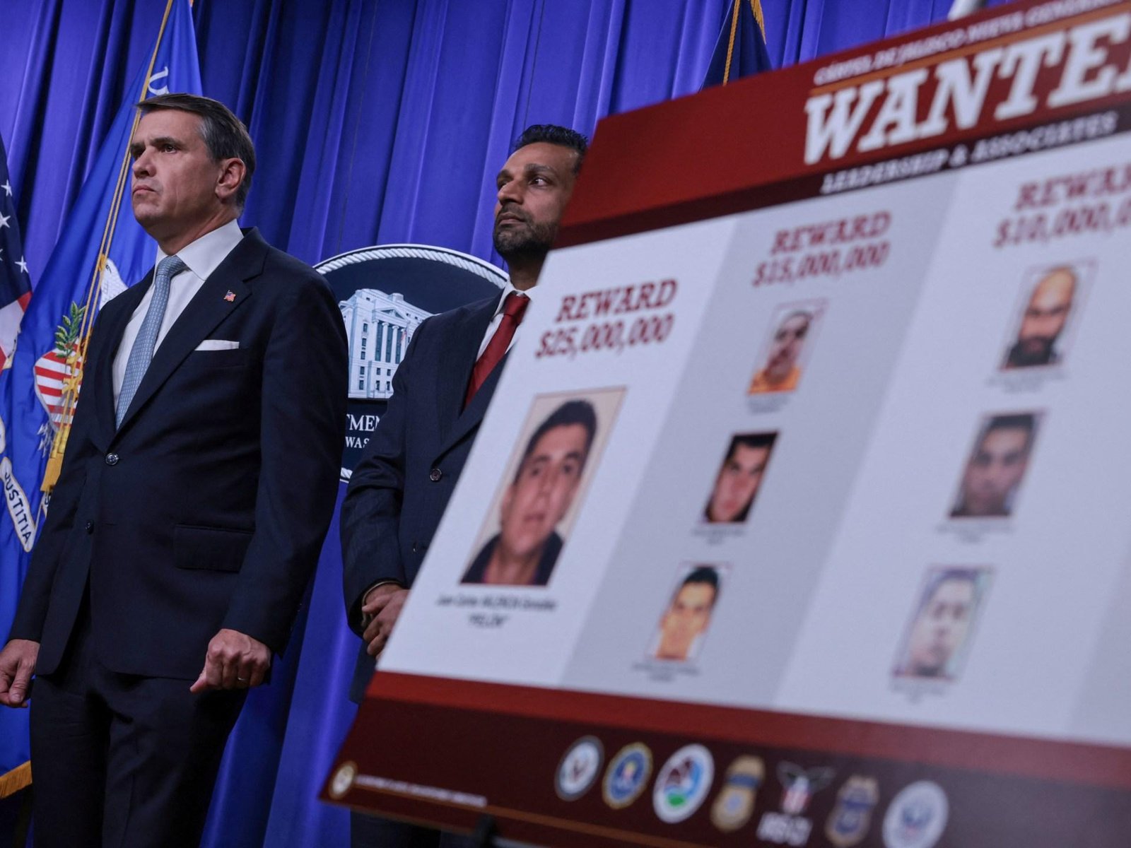 US announces more than $100m in rewards for eight Jalisco cartel leaders