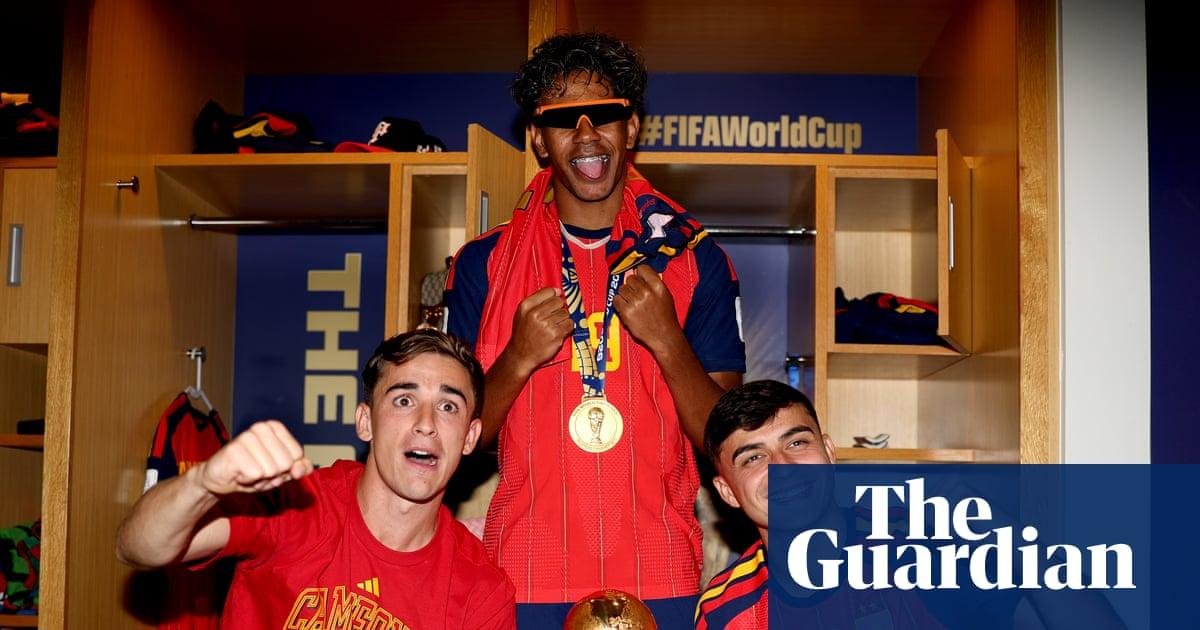 A big red speaker, Louis Vuitton trophy trunks and a tattoo bet – how Spain celebrated World Cup win