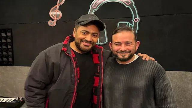 بعد نجاحهما معا.. أحمد عادل يتعاون مع تامر حسني في ألبومه الجديد بـ "يا خسارتنا"