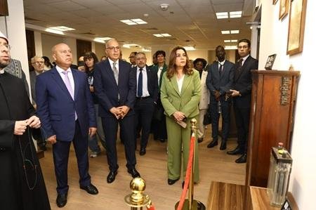 وزيرة التنمية المحلية والبيئة تشارك في افتتاح متحف وزارة الري بالعاصمة الجديدة