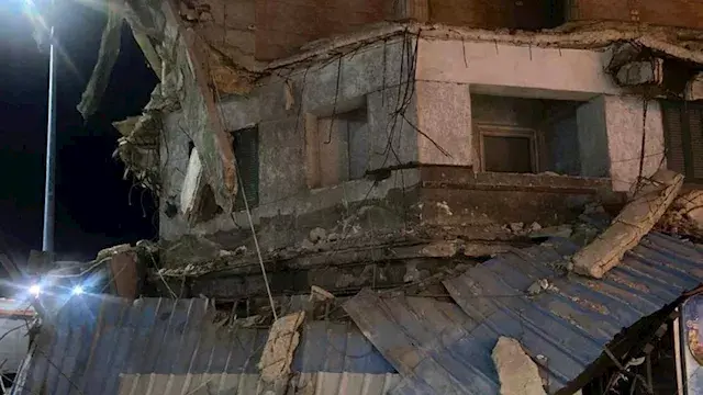 رئيس حي روض الفرج لمصراوي: انهيار عقار من 4 طوابق بسبب الزلزال