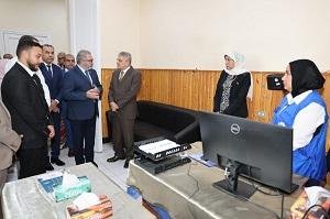 افتتاح مكتب خدمة المستفيدين من التأمين الصحي الشامل بمستشفى هيئة القناة في الإسماعيلية