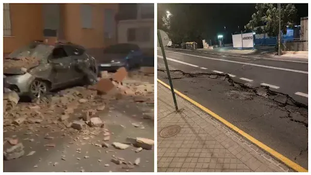 زلزال بقوة 5 درجات يهز غرناطة الإسبانية ويخلف أضرارًا مادية (فيديوهات)