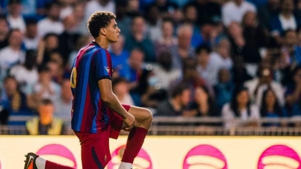حمزة عبدالکریم يستعين بفيديوهات هالاند وإيتو لتطوير مستواه مع برشلونة