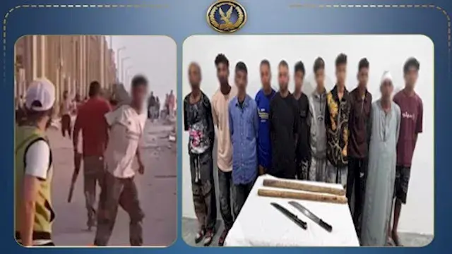بسبب "الهزار".. مشاجرة بالعصي والحجارة بين 10 أشخاص في أكتوبر