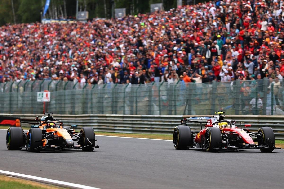 McLaren "disappointed" not to pick up rotating rear wing as quickly as Ferrari