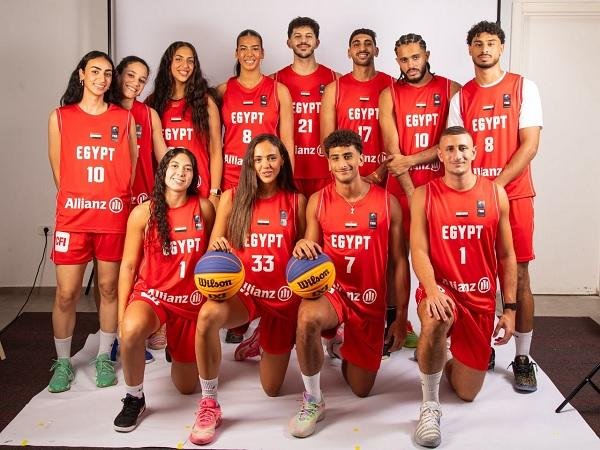 تعرف على مواعيد مباريات منتخبي مصر في دوري الأمم للشباب لكرة السلة 3×3