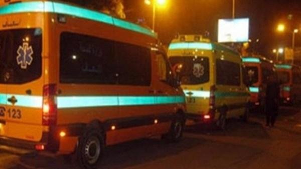 إصابة شاب في اصطدام سيارتين نقل في المنشاة بسوهاج
