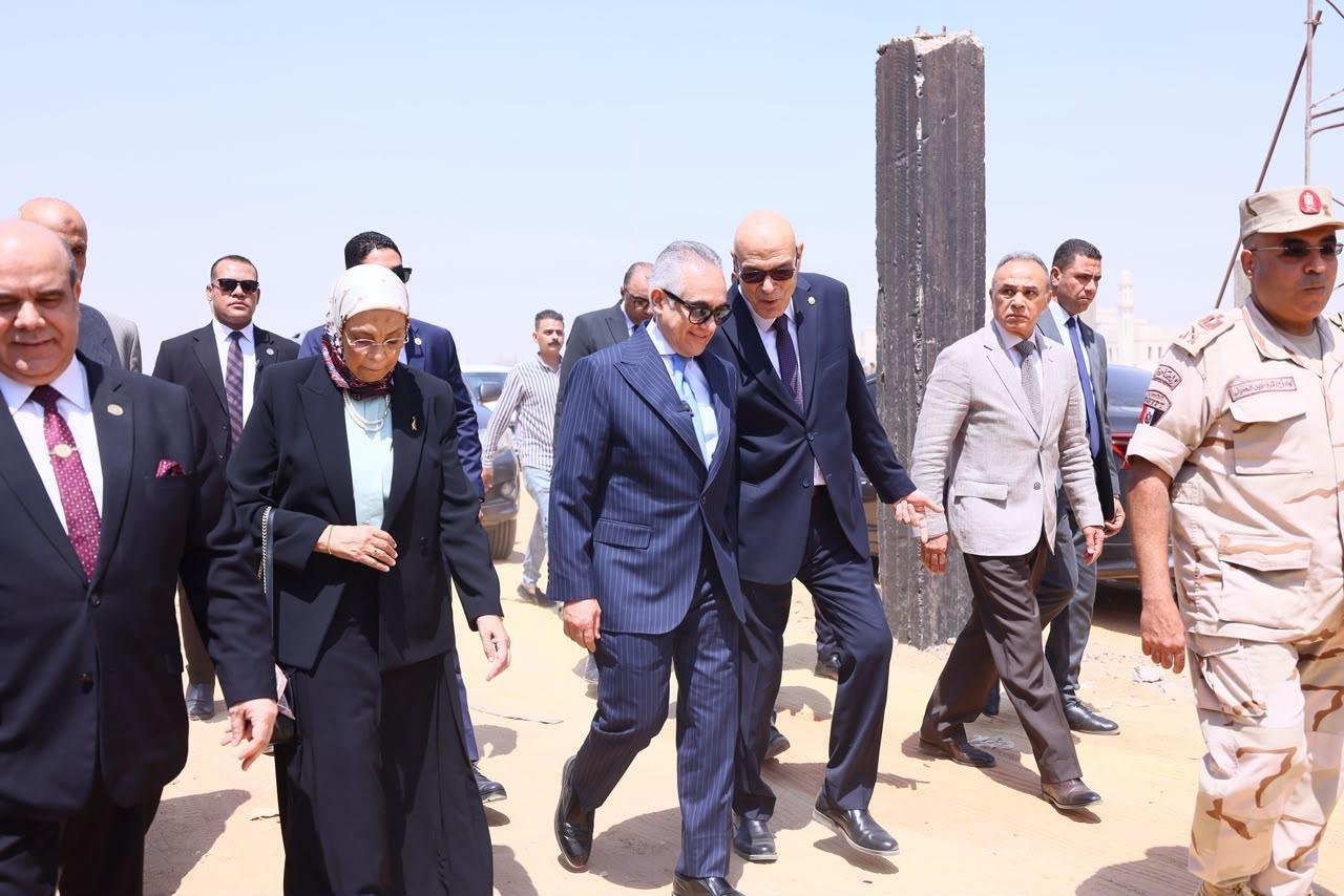 وزير العدل يتفقد مدينة العدالة بالعاصمة الجديدة