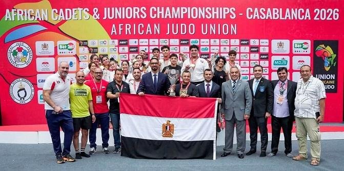 منتخب مصر يفرض سيطرته على بطولة أفريقيا للجودو بحصاد 6 ميداليات