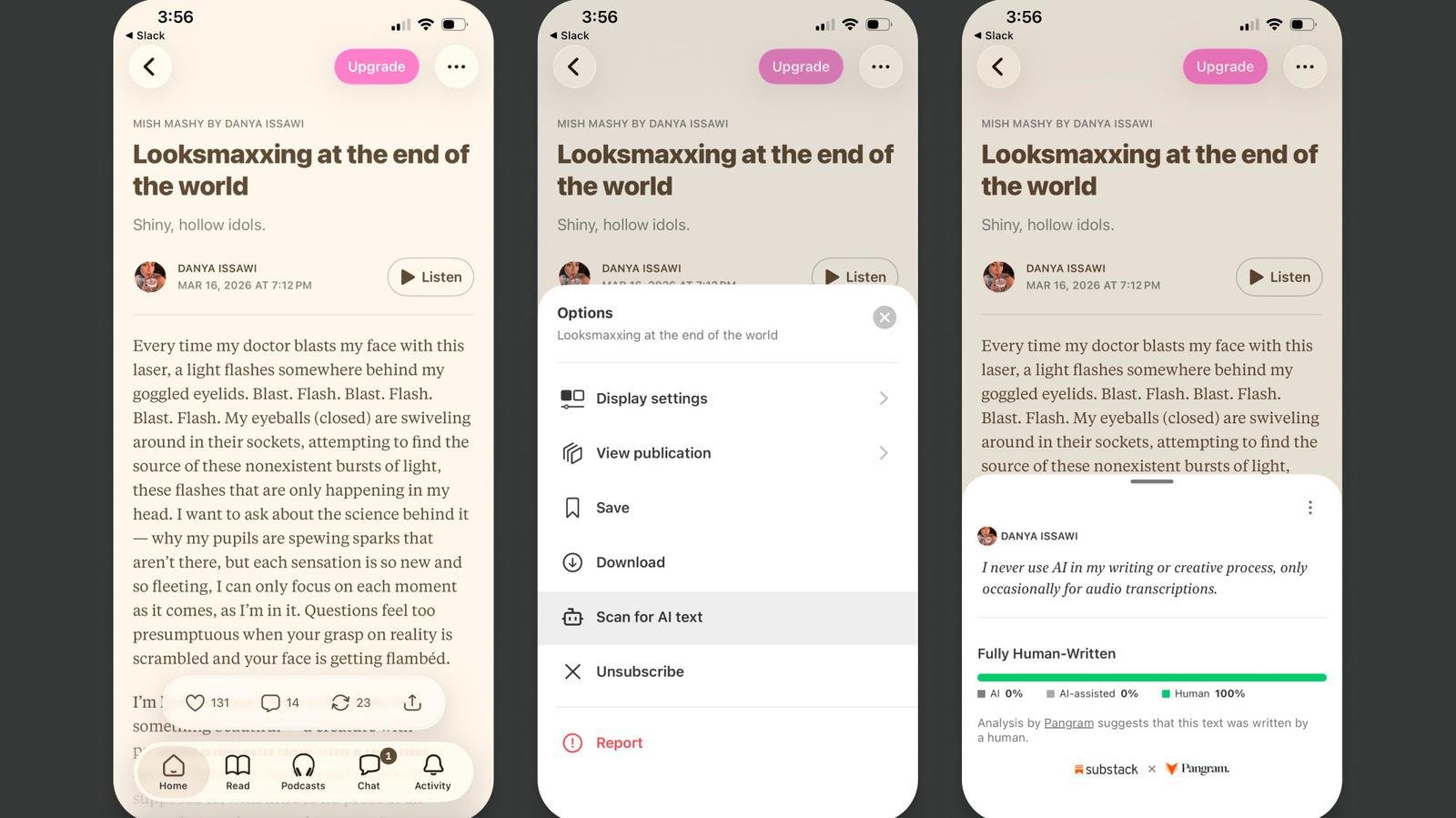 Substack is adding an AI detection feature