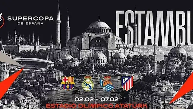 إقامة كأس السوبر الإسباني 2027 في تركيا لأول مرة