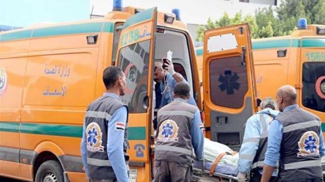 مصرع طفل صدمه جرار زراعي على طريق سنتماي بالدقهلية