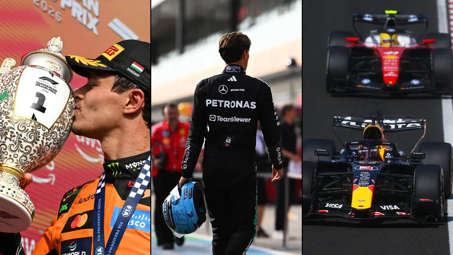 All the key moments from the 2026 Hungarian Grand Prix