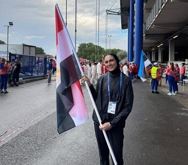 شهد سامي سفيرة للاعبين المصريين في دورة ألعاب البحر المتوسط 2026