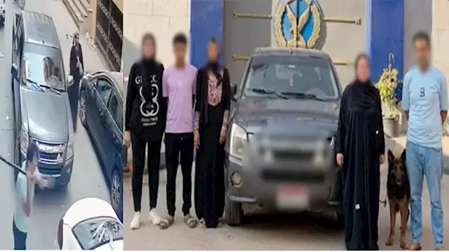 استعانوا بسيارة وكلب شرس.. ضبط المتهمين بتحطيم السيارات في بنها