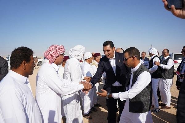 وزير الرياضة يقدم واجب العزاء لأسرتي ضحيتي حادث استقبال المنتخب