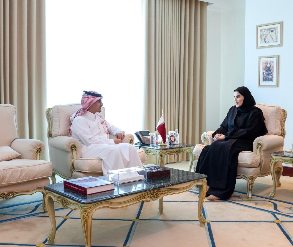 &nbsp;وزير الدولة للتعاون الدولي تجتمع مع السفير السعودي