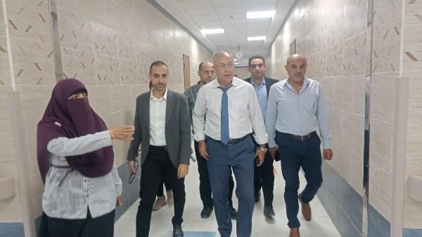 وكيل صحة القليوبية يتفقد مستشفى العبور العام وخطة عاجلة لبدء التشغيل