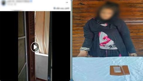 ضبط سيدة بتهمة تعاطي المخدرات في شارع بالقليوبية
