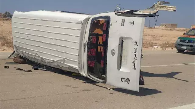 4 وفيات و14 مصابًا.. ننشر أسماء ضحايا حادث صحراوي المنيا