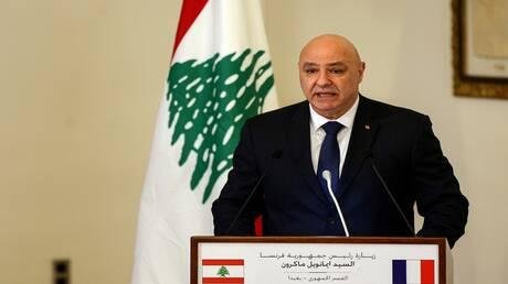 الرئيس اللبناني: لبنان يواجه تحديات جسيمة بين اعتداءات إسرائيلية وأزمات اقتصادية