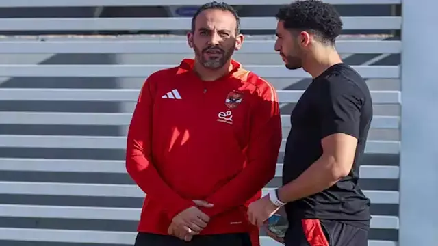 مصطفي شوبير ينتظم في تدريبات الأهلي استعدادا للموسم الجديد