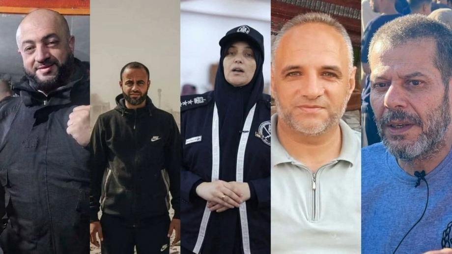 الداخلية الفلسطينية: ننعى شهداء مجزرة قصف مقر الشرطة بمدينة غزة