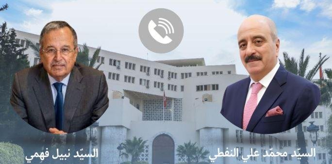 نبيل فهمي يبحث هاتفيا مع وزير الخارجية التونسي مسارات تعزيز العمل العربي المشترك