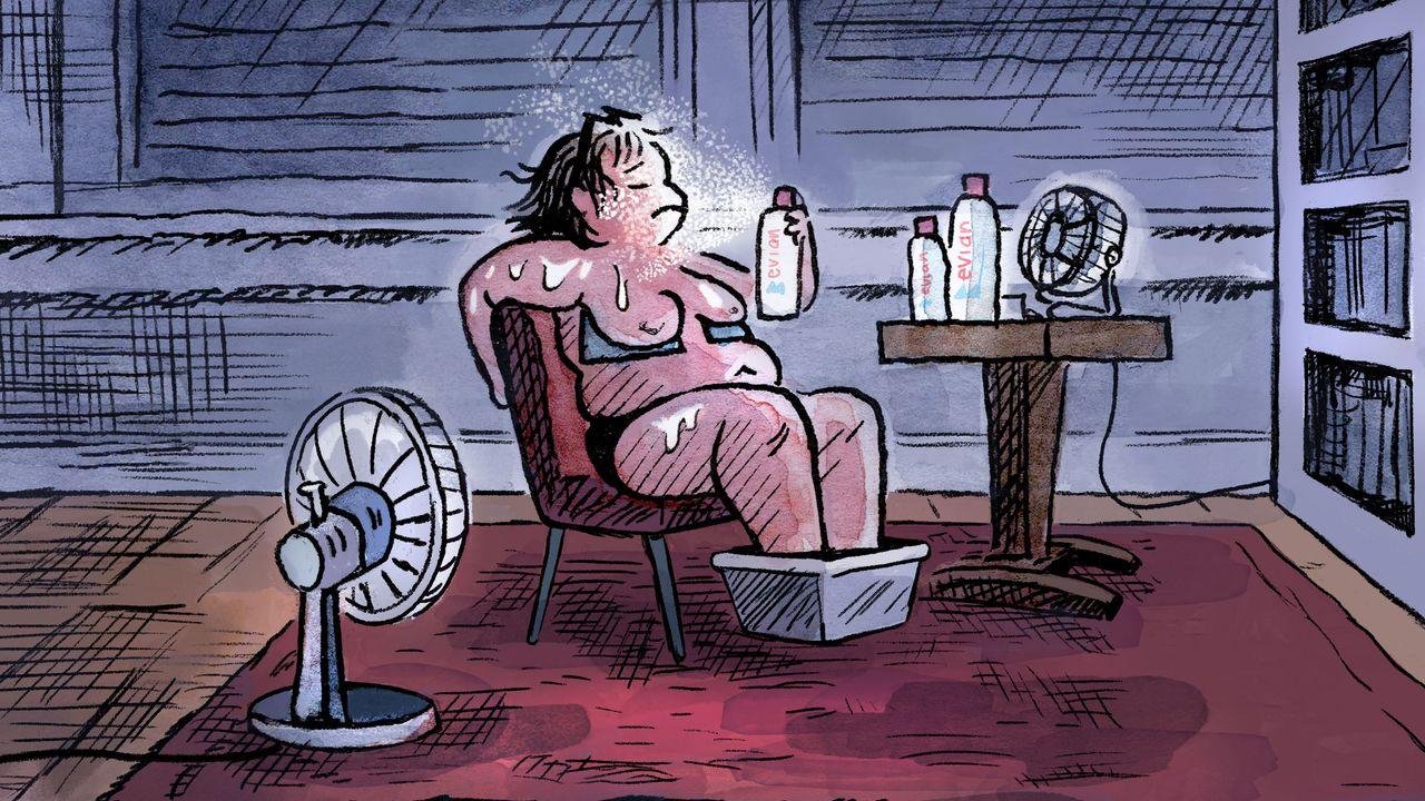 Ma Vie en Rouge: Paris in a Red-Alert Heat Wave