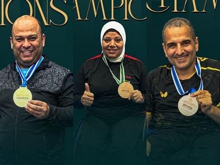 منتخب مصر البارالمبي لتنس الطاولة يحصد 3 ميداليات في بطولة تايلاند الدولية