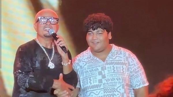 عمرو دياب يشيد بموهبة نجل أيمن بهجت قمر : عملت ريكورد زي ميسي