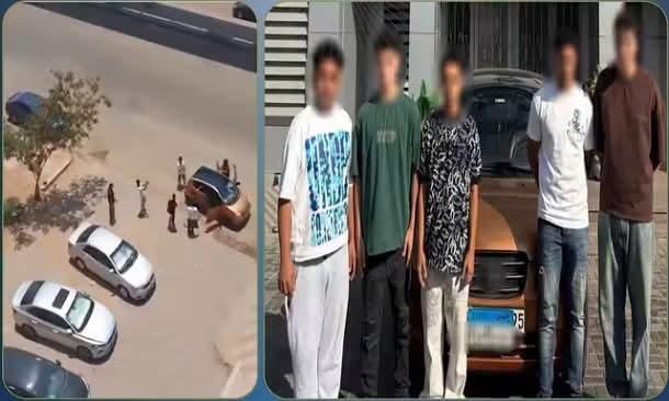 ضبط 5 طلاب رقصوا في الشارع احتفالًا بانتهاء امتحانات الثانوية العامة