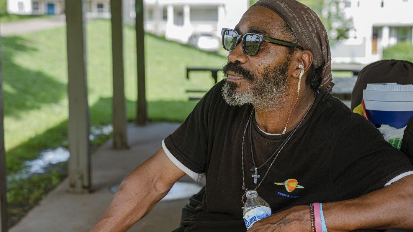 A homeless man was charged with a felony for camping. He's one of the first