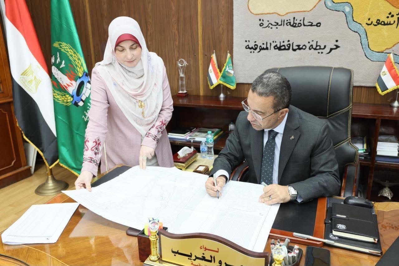 محافظ المنوفية يعتمد الأحوزة العمرانية الجديدة لـ64 قرية كدفعة أولى