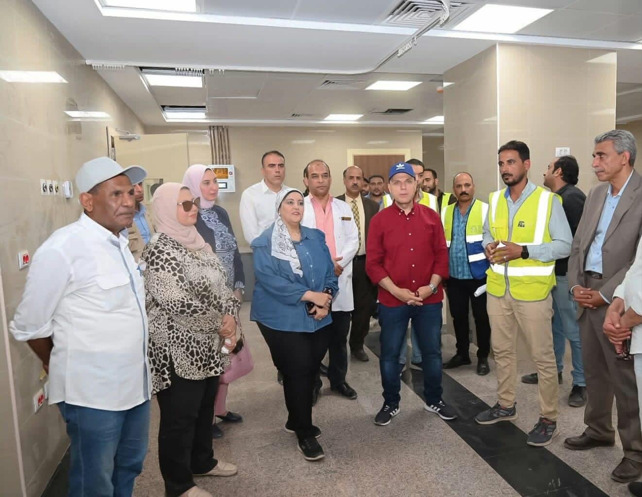 محافظ الغربية يوجه برفع كفاءة الطريق المؤدي إلى مستشفى السنطة المركزي الجديد