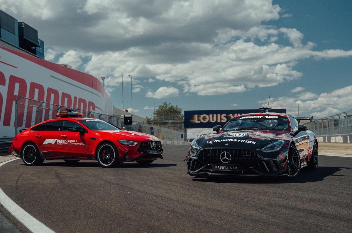 Mercedes introduces new 612hp F1 safety car