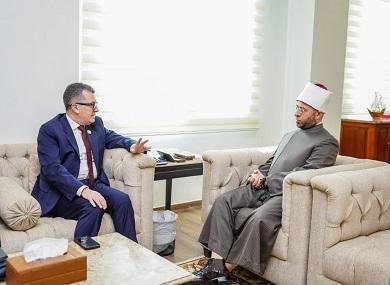 وزيرا الأوقاف والتخطيط والتنمية الاقتصادية يبحثان تعزيز التعاون المشترك لدعم جهود التنمية